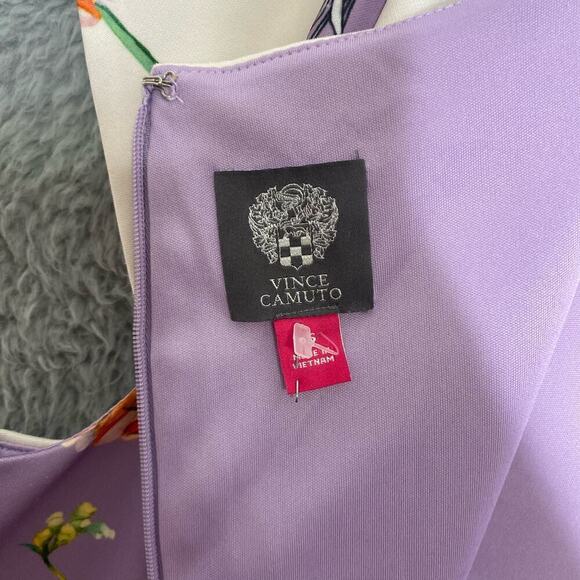 Vince Camuto womens cap sleeve scuba shift dress colorful floral professional 16 - Picture 11 of 12